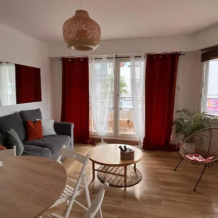 Face A La Et A 2 Pas Des Plages Juan Les Pins 'tout A Pied' Apartmán Antibes