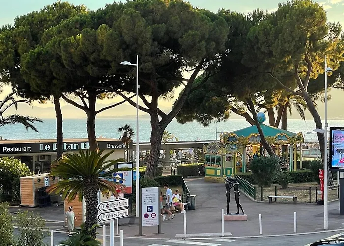 Lejlighed Face A La Et A 2 Pas Des Plages Juan Les Pins 'tout A Pied' *